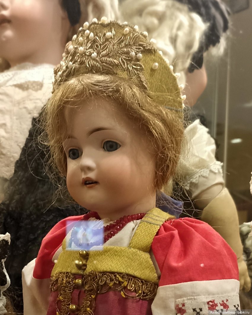 Масленица у кукол в 1913 году