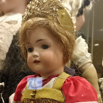 Масленица у кукол в 1913 году