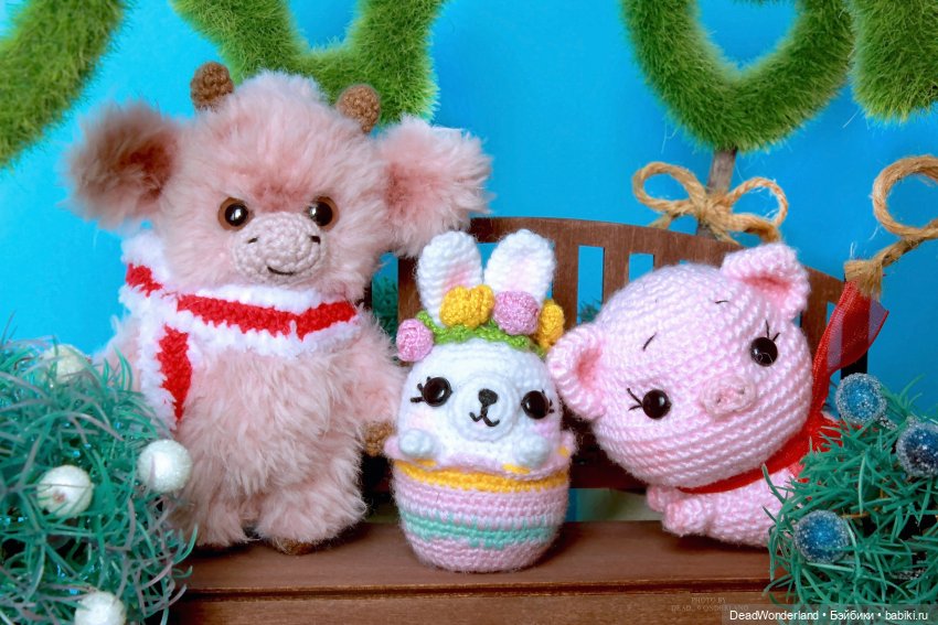 Моей маме — Вязаные игрушки и амигуруми: крючком