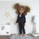 Трикотажный костюм для куклы Ruby Red (37 см)