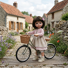 Нежный многослойный аутфит для Paola Reina