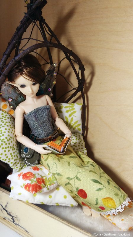 Румбокс из коробочки 2 — Румбоксы и кукольные интерьеры: фото (фото 3)