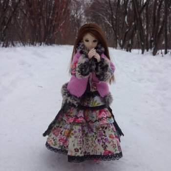 Прогулка в зимних сумерках