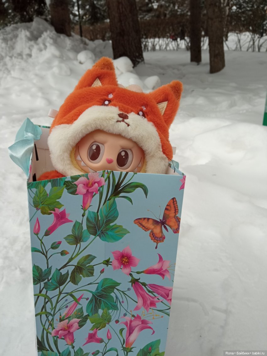 Зимняя прогулка с куклами (фото 5)