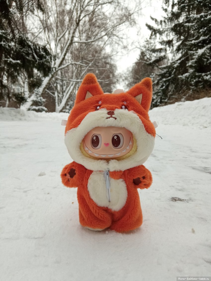 Зимняя прогулка с куклами (фото 4)