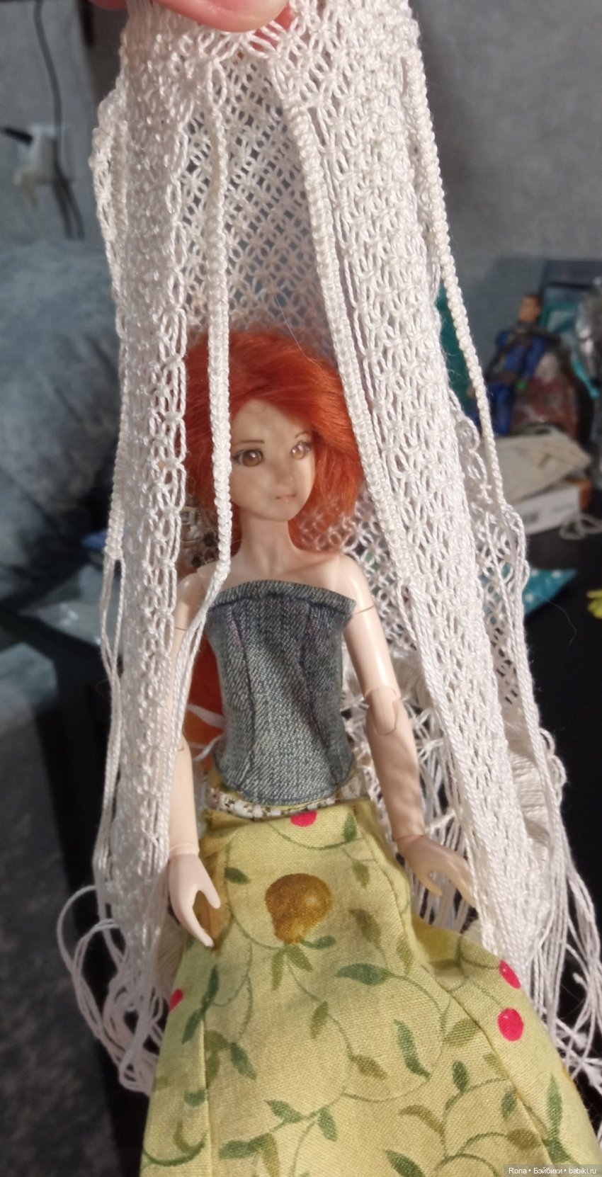 Плетеное кресло | Бэйбики Плетеное кресло — Мебель для кукол и домиков: фото (фото 4)