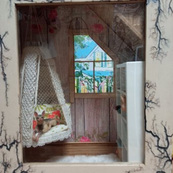 Плетеное кресло