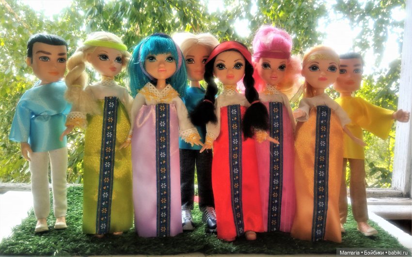 игровые, мокси, подделки под мокси и братц