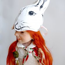 Маска-Зайка для кукол!!!💗🐰