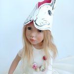 ❤Маска-Зайка #2 для кукол!!!🐰