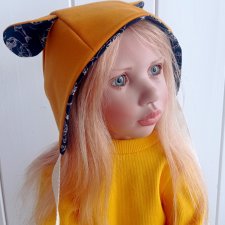 🧡Шапочка с ушками для Цвергназе/Zwergnase