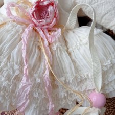 #2 Платье 🍭🍥 "Облачный зефир" для Готц/Zwergnase