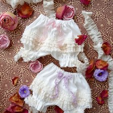 💜Панталоны шебби-шик для Готц/Zwergnase💜