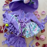 Платье 💜 "Лавандовое блаженство" 💜 для Готц/Zwergnase