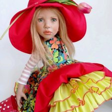 ❤💚🍒Сарафан для Цвергназе/Zwergnase