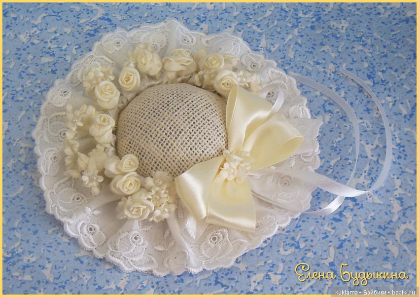 Шляпка в винтажном стиле для кукол Paola Reina | Бэйбики Шляпка в винтажном стиле для кукол Paola Reina (фото 8)