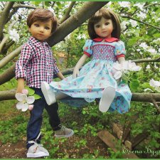 Весна, дача и куклы