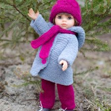 Николетта на прогулке