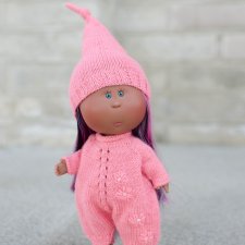 Комбинезон и колпак для куклы Little Mia (Маленькая Мия) 23 см