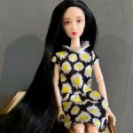 Куколка Xinyi (Синьи) 1/6 на шарнирном теле нюд