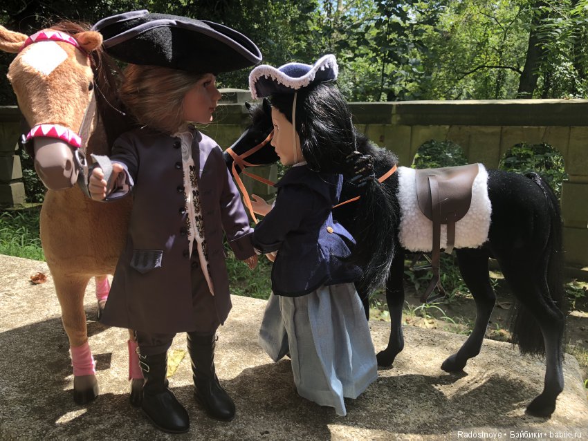 Прогулка на лошадях — Куклы A Girl for All Time (AGAT): Девочка на все времена