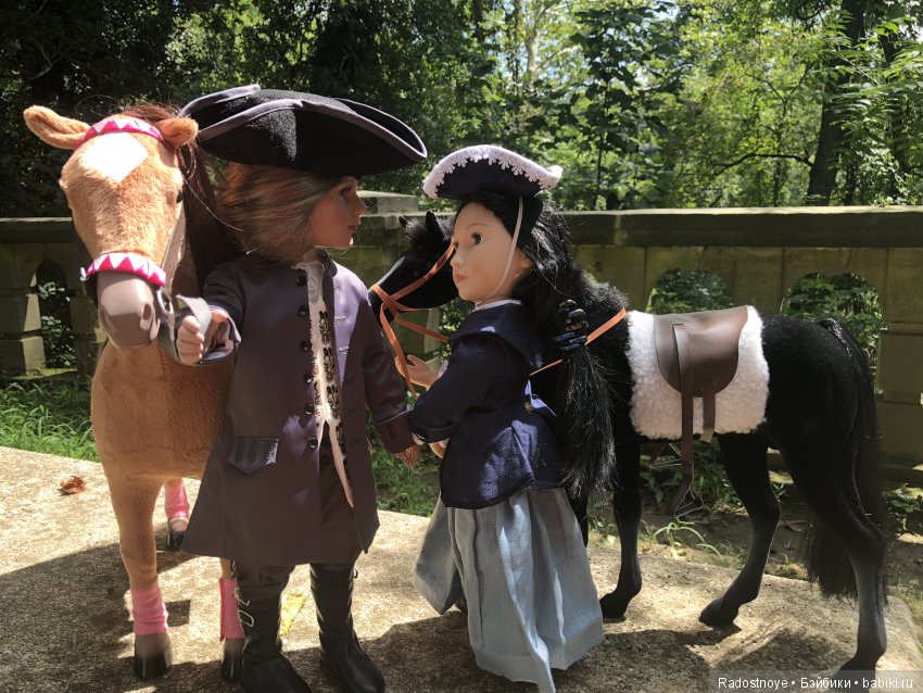 Прогулка на лошадях — Куклы A Girl for All Time (AGAT): Девочка на все времена