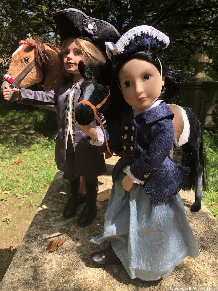 Прогулка на лошадях — Куклы A Girl for All Time (AGAT): Девочка на все времена