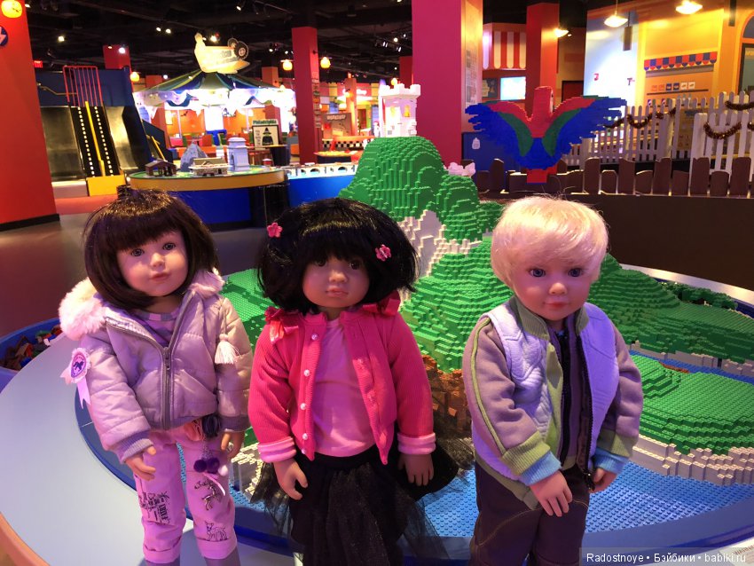 Мои ребятки-котятки в ЛегоЛэнде