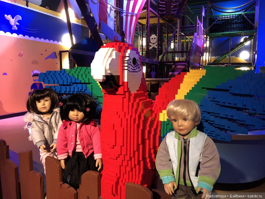 Мои ребятки-котятки в ЛегоЛэнде