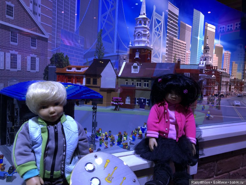 Мои ребятки-котятки в ЛегоЛэнде