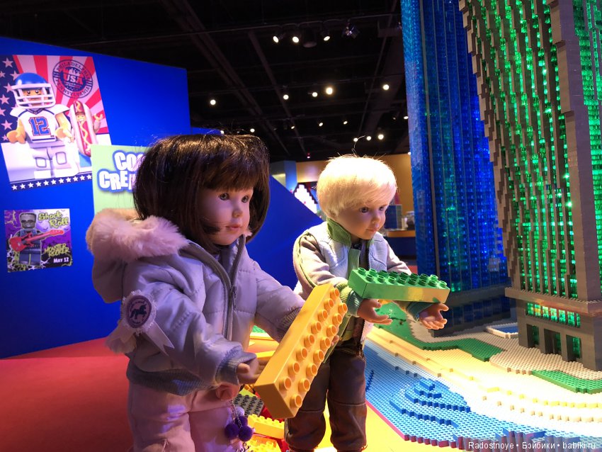 Мои ребятки-котятки в ЛегоЛэнде