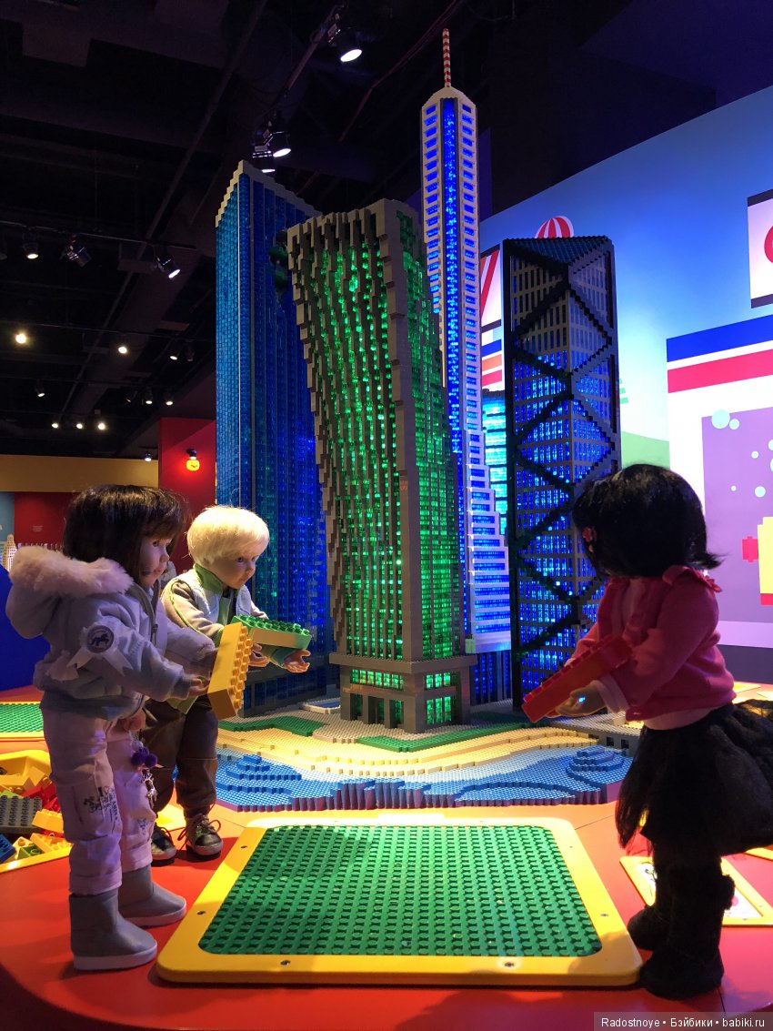 Мои ребятки-котятки в ЛегоЛэнде