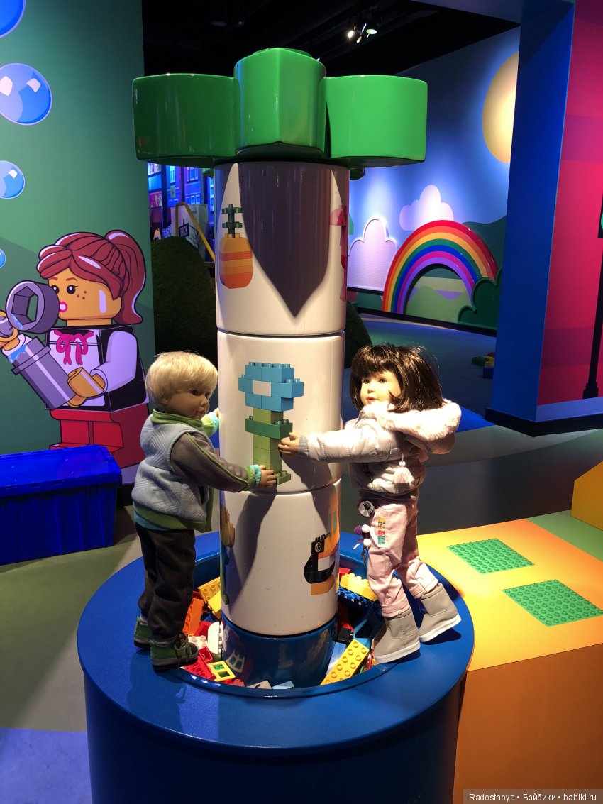 Мои ребятки-котятки в ЛегоЛэнде