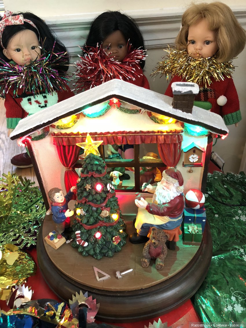 Внезапное Рождество — Новый год и Рождество: праздничные фото кукол (фото 4)