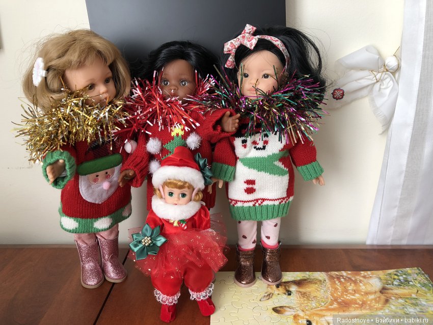 Внезапное Рождество — Новый год и Рождество: праздничные фото кукол (фото 2)
