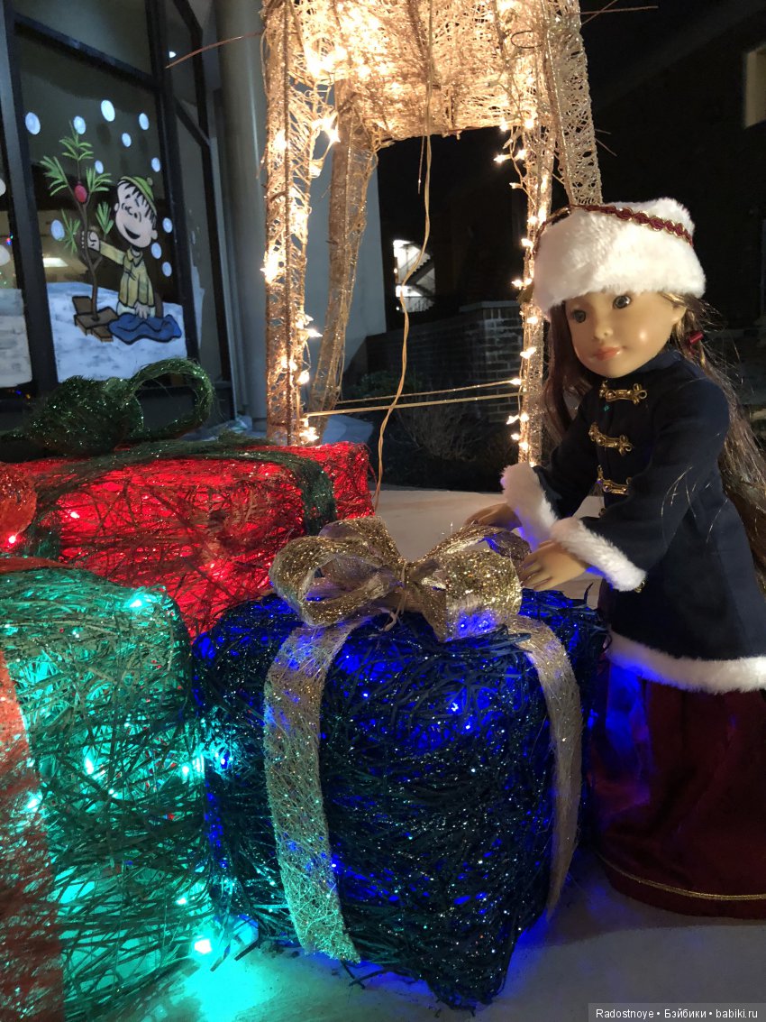 Ночь перед Рождеством — Новый год и Рождество: праздничные фото кукол