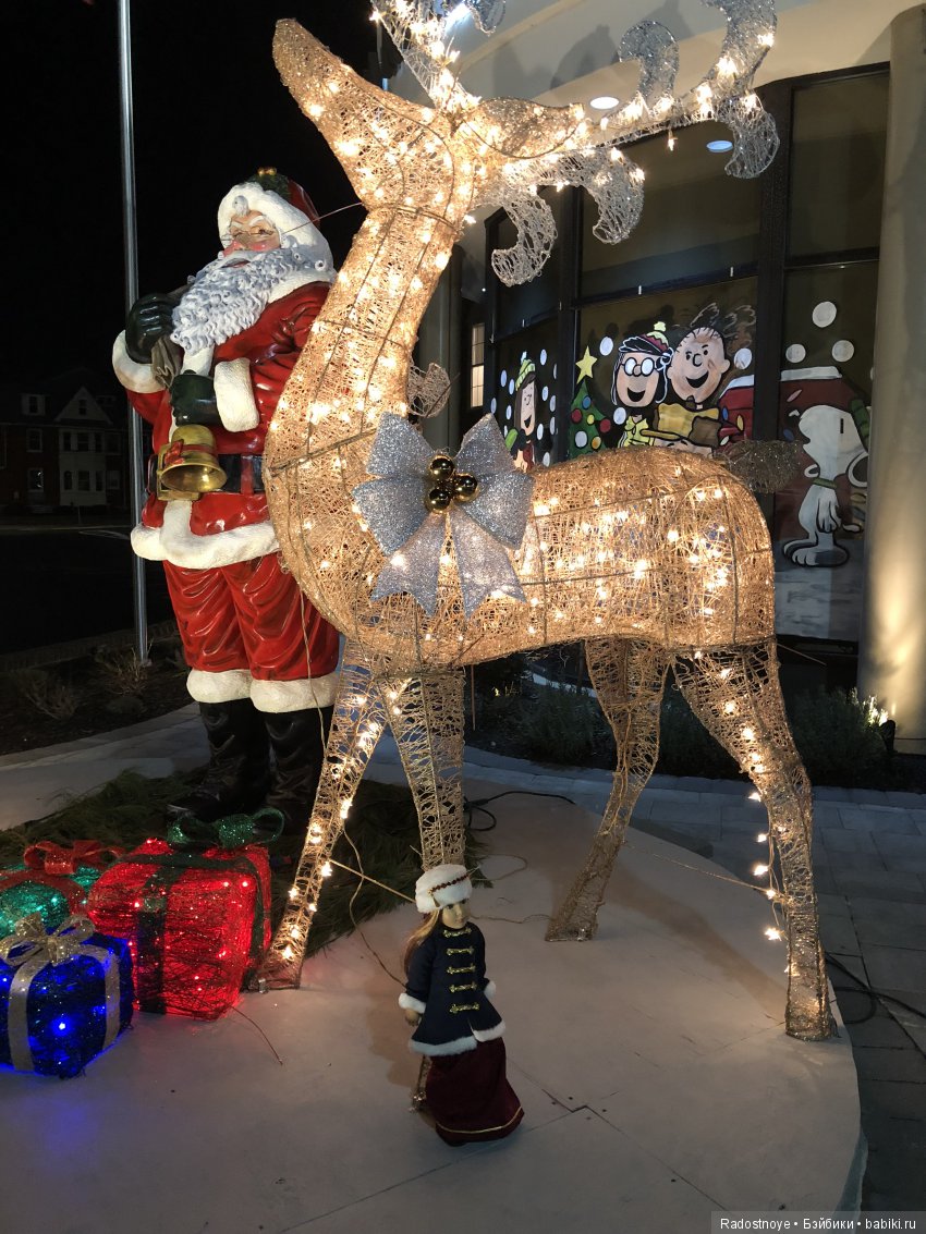 Ночь перед Рождеством — Новый год и Рождество: праздничные фото кукол