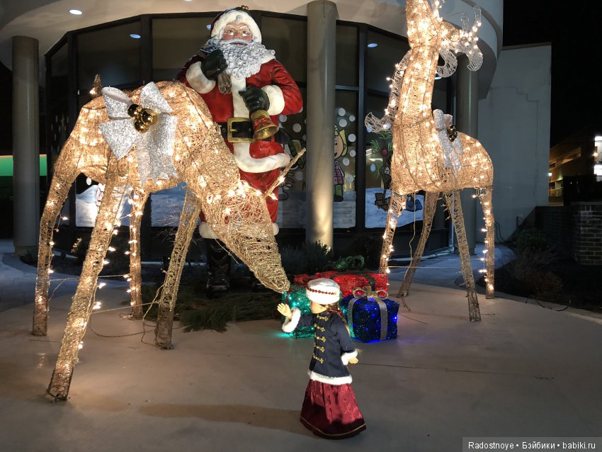 Ночь перед Рождеством — Новый год и Рождество: праздничные фото кукол