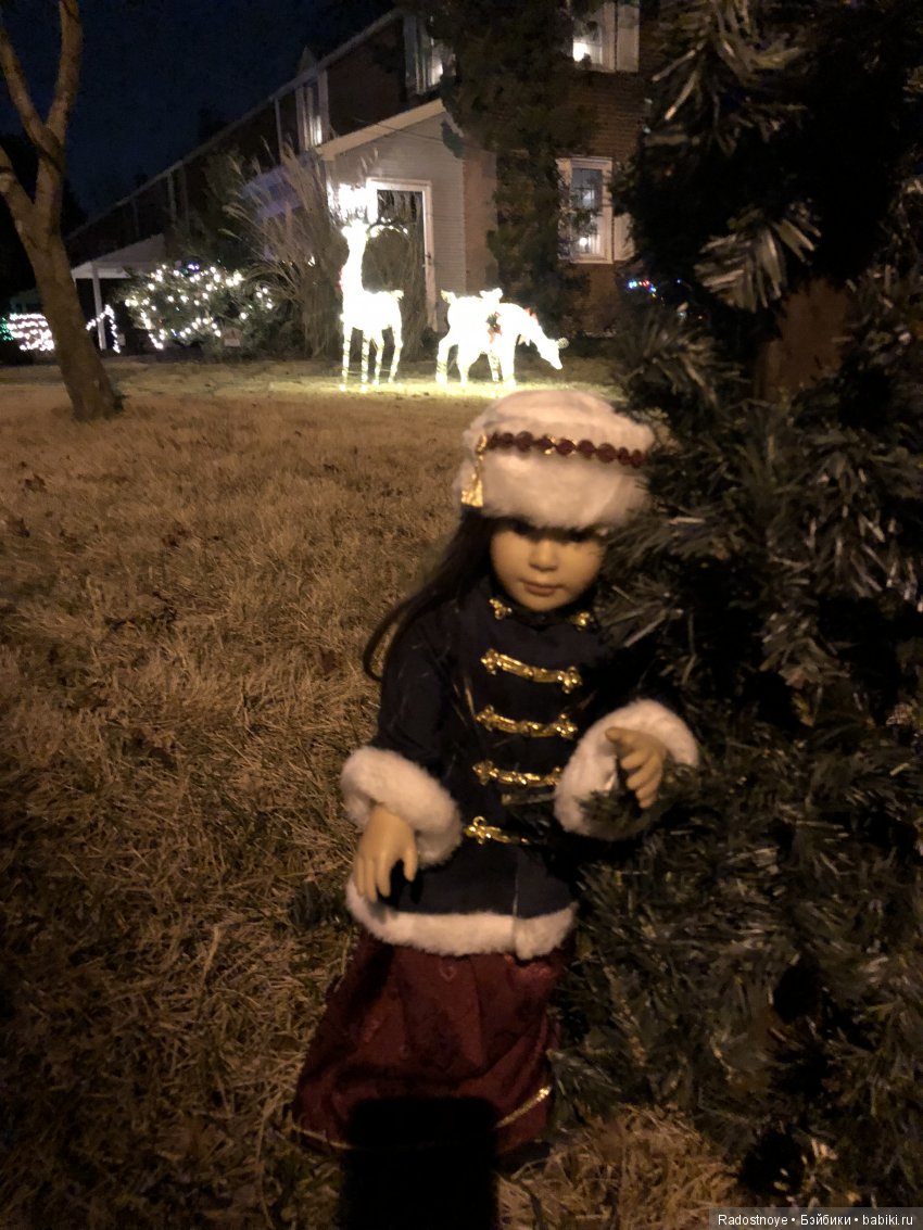 Ночь перед Рождеством — Новый год и Рождество: праздничные фото кукол (фото 2)