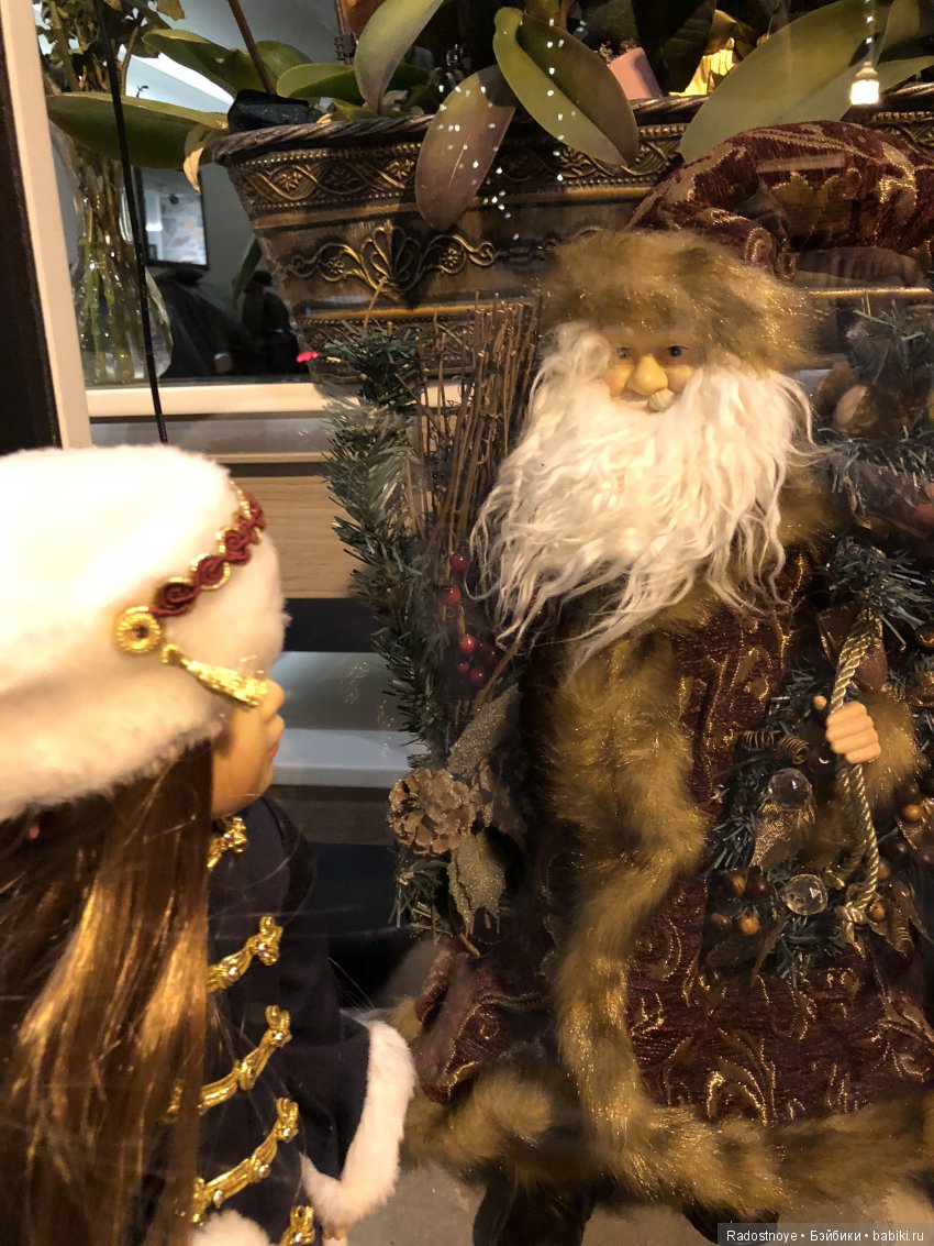 Ночь перед Рождеством — Новый год и Рождество: праздничные фото кукол