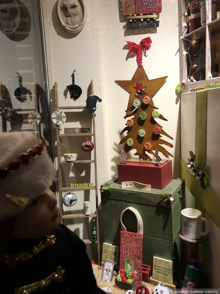 Ночь перед Рождеством — Новый год и Рождество: праздничные фото кукол