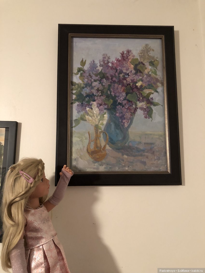 Как в картинной галерее — Куклы Gotz (Готц): Ханна (фото 9)