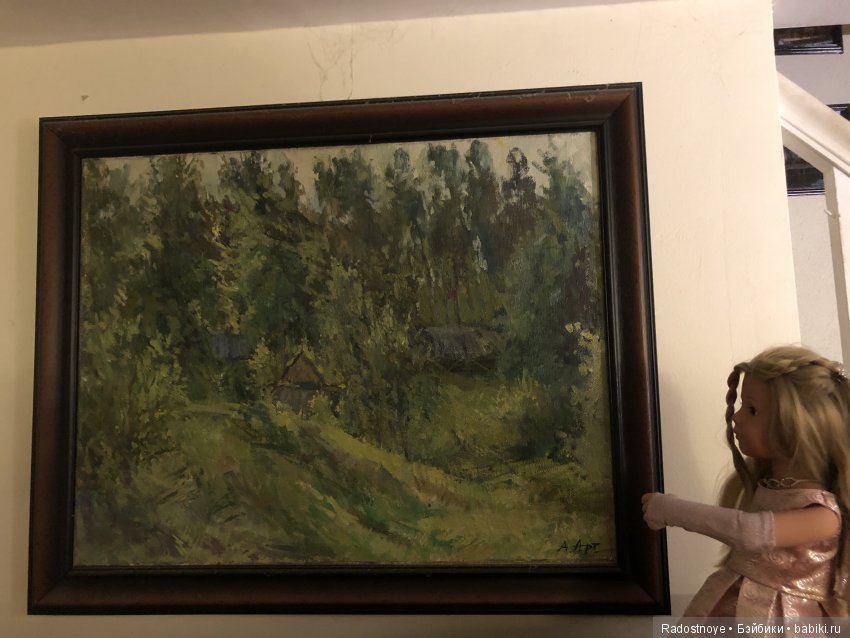 Как в картинной галерее — Куклы Gotz (Готц): Ханна