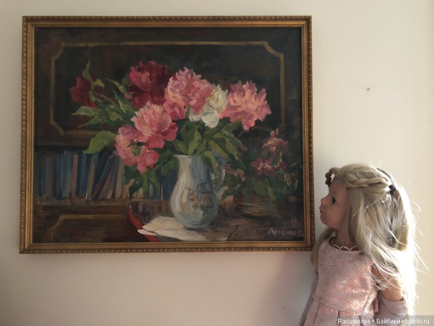 Как в картинной галерее — Куклы Gotz (Готц): Ханна (фото 7)