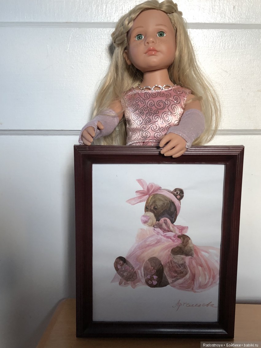 Как в картинной галерее — Куклы Gotz (Готц): Ханна (фото 6)