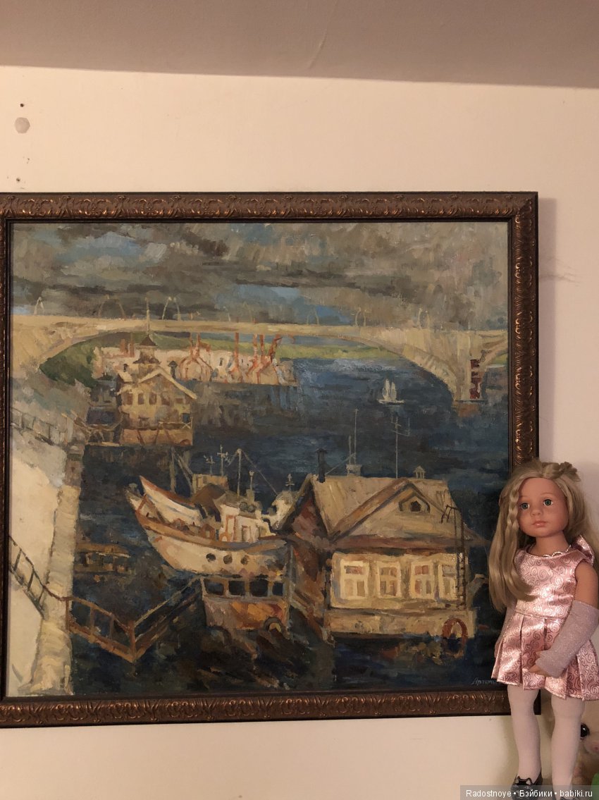 Как в картинной галерее — Куклы Gotz (Готц): Ханна