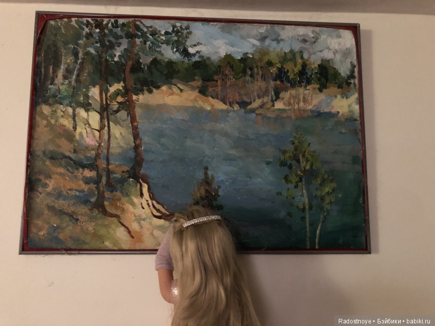 Как в картинной галерее — Куклы Gotz (Готц): Ханна