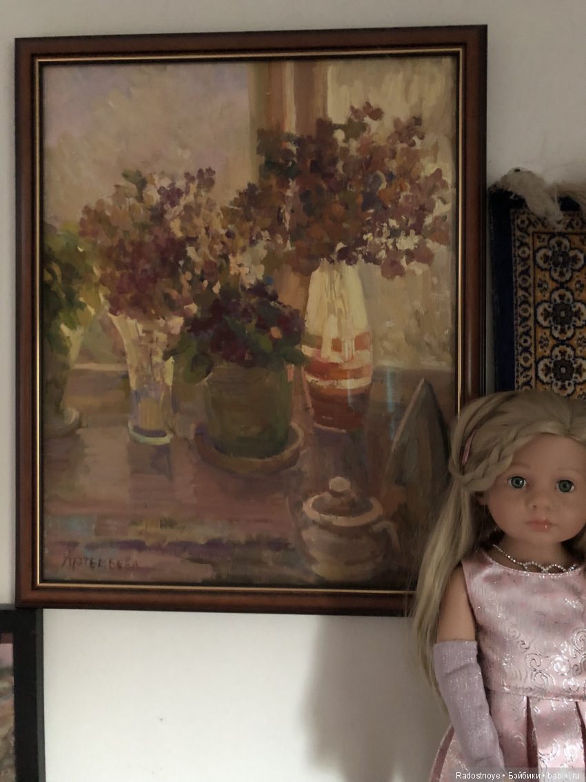 Как в картинной галерее — Куклы Gotz (Готц): Ханна (фото 8)