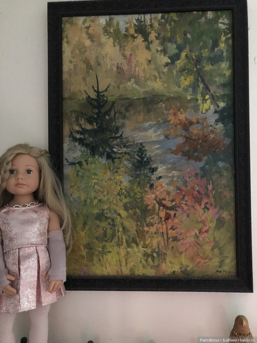 Как в картинной галерее — Куклы Gotz (Готц): Ханна