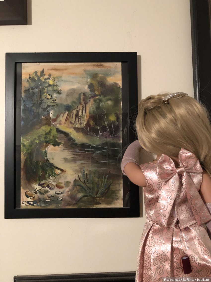 Как в картинной галерее — Куклы Gotz (Готц): Ханна